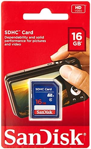 Sandisk Flash 16 GB Sdhc Флеш Мемориска Картичка SDSDB-016G