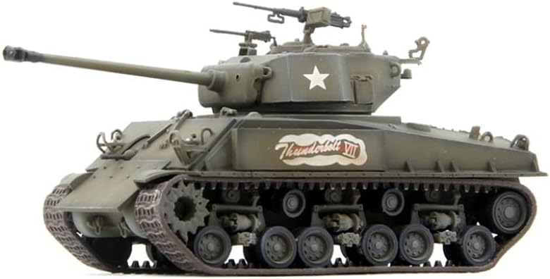 За WWII US M4A3E8 THUNDERBOLT 7 1:72 ABS резервоарот претходно изграден модел