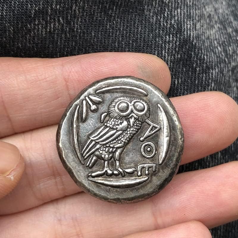 Грчки Монети Месинг Сребрени Антички Занаети Странски Комеморативни Монети Неправилна Големина Тип 28