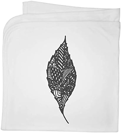 Azeeda 'Leaf Leaf' памучно бебе ќебе / шал