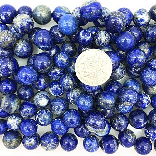 Ertiujg Husong306 1PC 12-15mm Природни лазис лазули полирани камења кристални топки сфера заздравување на декор, природни камења и минерали