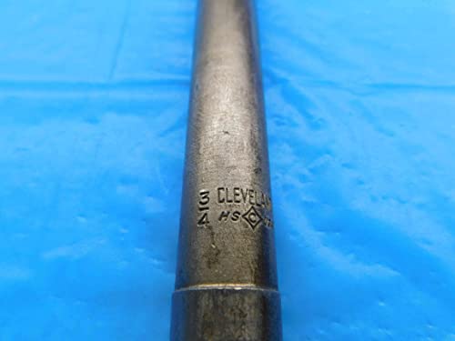 Кливленд 3/4 OD Reamer Morse Taper 2 Shank 8 Flute MT2 .75 .7500 OnSize 19 mm - DW23125Ag3