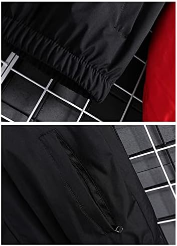 Мајкифу-ГJ Машка лесна ветровитска јакна за крпеница Тенок целосен палто за меки со меки на отворено пролет за дишење на ветерници за дишење на