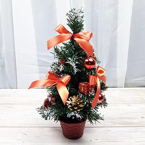 NC 20см мини новогодишна елка 30см таблета за подароци од 40см вештачко дрво Божиќно декорација материјал 20 см сина