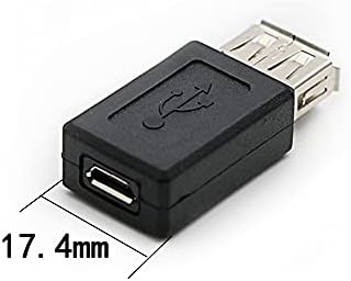 rgzhihuifz 3 ПАКЕТ USB 2.0 Женски ДО USB Микро Женски Адаптер Конвертор