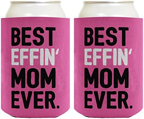 Најдобра Мајка Подароци Најдобра Ефин ' Мајка Некогаш Смешни Кул Мајка Подароци За Жени 2 Пакет Може Ладилници За Ладење Ладилници Розова