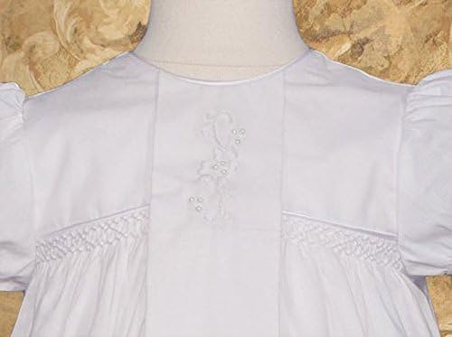 Мали нешта значат многу девојки посебна прилика 25 „Памучно крштевање крштевање викторијански стил фустан