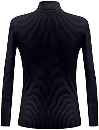 Женски пролетни џемпери мода за тешка маичка со џемпер во боја на кошула обични врвови 2023 година