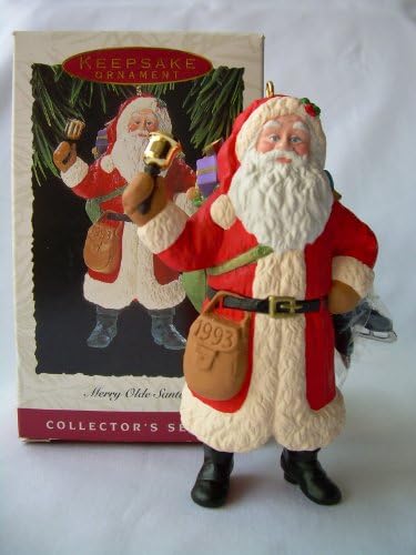 Орнамент на Hallmark Keepsake Merry Olde Santa 4 во серија 1993 година