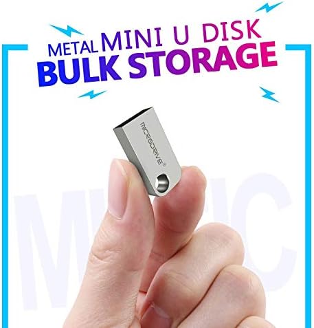 Луокангфан LLKKFF Компјутерски Податоци ЗА Складирање 4GB USB 2.0 МИНИ Полукружен Метал U Диск