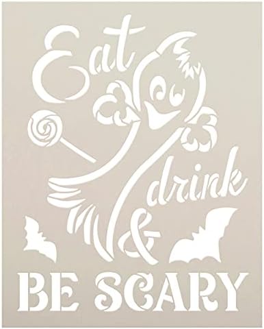 Јадете пијалок и бидете застрашувачки матрица од Studior12 | DIY Есенски Ноќта на вештерките Дух за домашни декор | Занаетчиски и боја