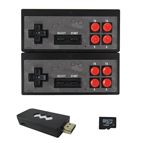 Нгтмре Ретро Конзола за Игри вградена Во 818 Класични Игри ТВ HDMI Интерфејс Конзола За Игри Со Карти Безжичен Контролер Со U
