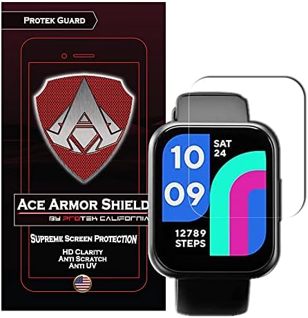 4 пакувања Ace Armor Shield Edge to Edge Ecter Заштитник компатибилен со Wyze Watch 47mm