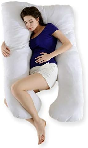 Перница за тело за бременост, перница за породилно во облик на У, перница за поддршка на телото со капакот за перење за бремени