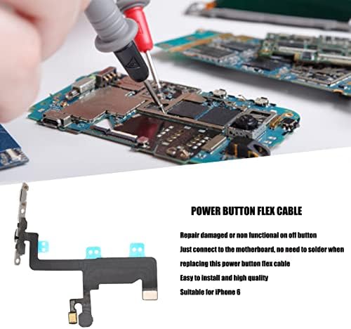 Кабел за копче за напојување, кабел за копче Onoff Копче тесно прилагодени делови за замена Исклучителна изработка на лесна инсталација PCB за 6