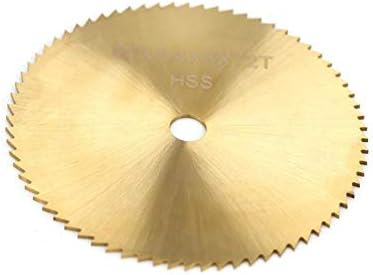 Сет за сечење на дрво 60мм 72-заб со висок челик со мал челик, мал диск за сечење, што се користи за метален дрво-пластичен внатрешен