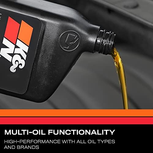 K&N Изберете филтер за нафта: дизајниран да го заштити вашиот мотор: се вклопува во избирање модели на возила Toyota/Lexus, SO-7018