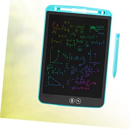 Mobestech Lcd Пишување Таблета Лцд Пишување Таблета 10 Небесно-Сино Делумно Цртање Избришете Лцд Деца Електронска Боја Таблета Пишување