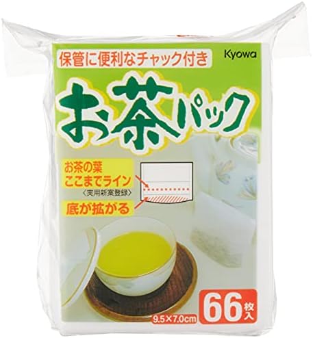 Јапонска Торба За Филтер За Чај За Еднократна Употреба За Лабав Чај Направена Во Јапонија, 66 Кеси