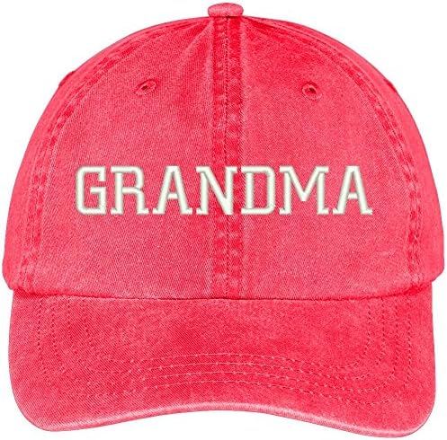Трендовски продавница за облека баба везена пигмент обоена памучна капаче со низок профил