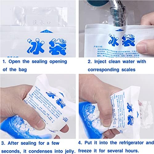 10 парчиња гел за еднократна употреба гел гел гел гел ладење торби за храна индустриска медицинска употреба