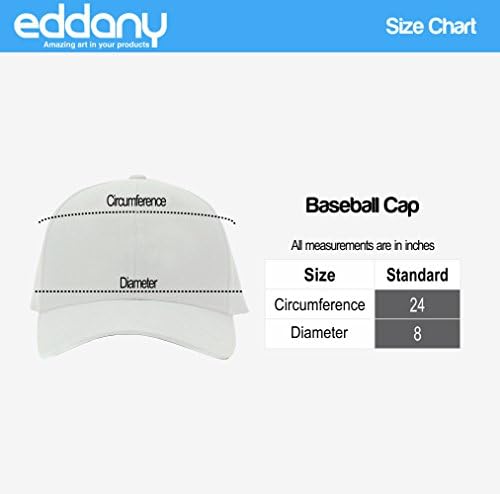 Еддани Бангкок баркод извезена бејзбол капа црна
