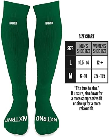Nxtrnd otc padded фудбалски мекобол бејзбол фудбалски чорапи за возрасни