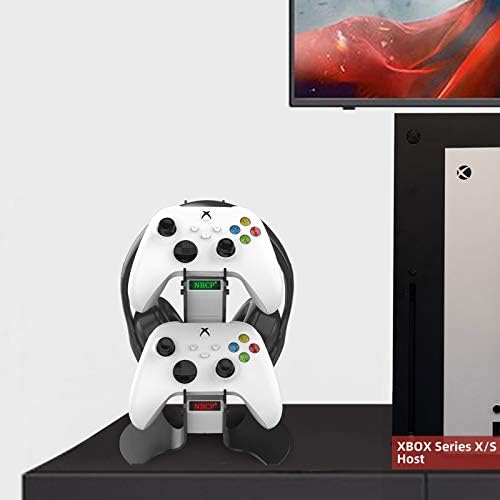 Приклучок За Двојна Станица За Полнење За Xbox Series X|S, Приклучок За Полнење На Безжичен Контролер Со Голема Брзина/Држач За Контролер