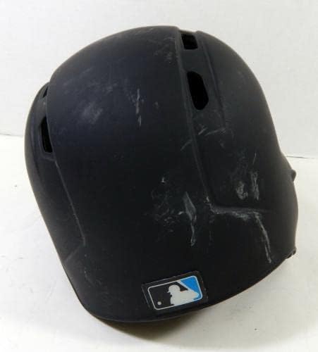 2019-21 Игра во Мајами Марлинс издаде црн шлем 7,5 DP17953 - Игра користена МЛБ дресови