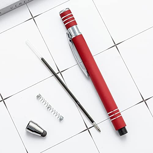 Jiawei до 300 пребројувачки топка, пенкало за корпоративно канцеларија, црно мастило, со таблет телефонски стилус, може да се користи како пенкало