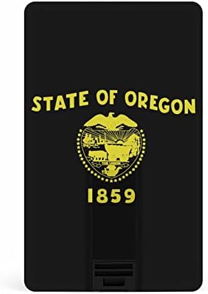 Знаме на државна кредитна картичка во Орегон УСБ Ферсизиран мемориски стап за складирање на клуч 32g 32g