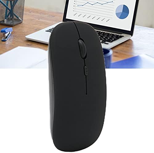 Bewinner Bluetooth Безжичен Глушец, Мини Пренослив Безжичен Глушец 800 1200 1600 DPI Прилагодлив Гејмерски Глушец за Канцелариски Лаптоп Компјутерски Таблет