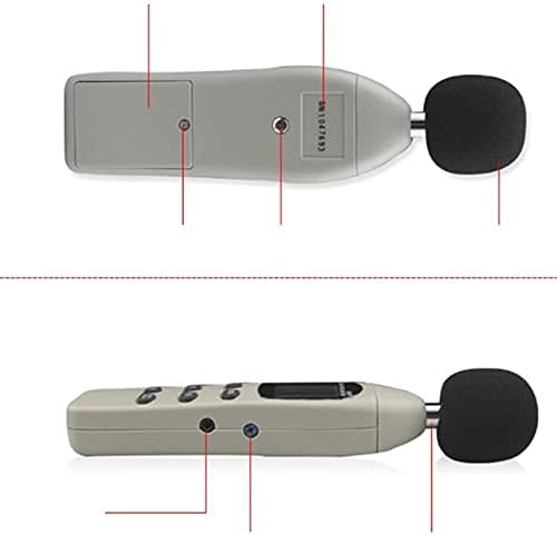 KXDFDC мерач на звук на звук на звук на звук на децибела тестер децибела мерач на бучава мерач на бучава