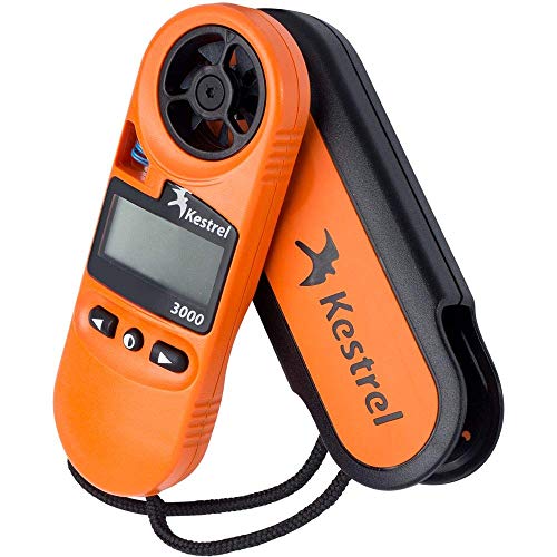 Kestrel 3000 џебна временска мерач / монитор за стрес на топлина, портокал
