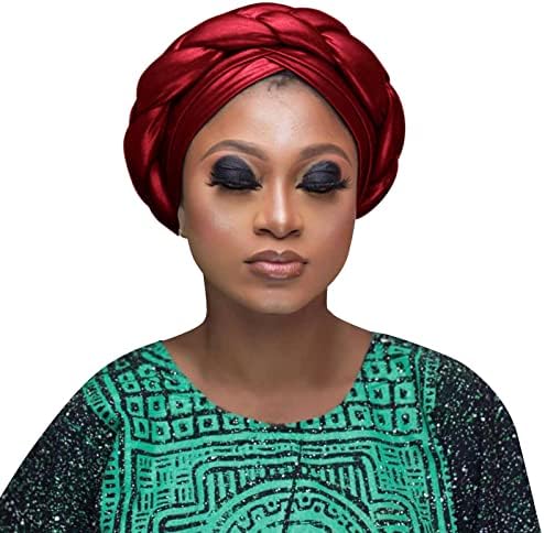 Завиткана глава за турбан за муслимански дами африкански жени со глава турбан пресврт за спиење на рак на рак за опаѓање на косата за опаѓање на