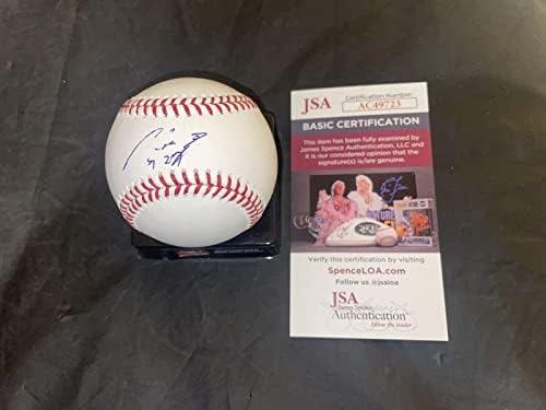 Сеија Сузуки потпиша официјална главна лига Бејзбол Чикаго Cubs JSA - автограмирани бејзбол