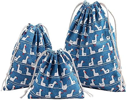 Руих сина патка двојно влечење торбички Муслин торбички торбички вреќи вреќи торбички торби за накит бонбони фаворизираат свадбена забава