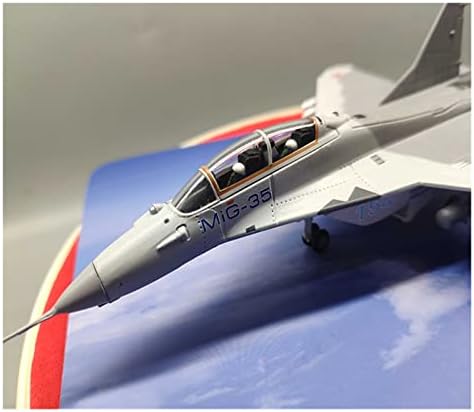 Модели на авиони 1: 100 скала се вклопуваат за MIG35 Model Fulcrum MIG-35 Fighter Aircraft Collection Collection Collection Decor