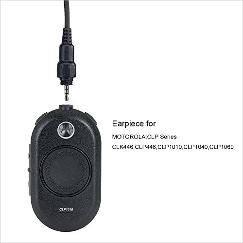 Monicona C форма на слушалки за слушалки за слушалки PTT Mic за Motorola CLP1010 CLP1040 CLP1060 CLP446 Радио Заменете го HKLN4455