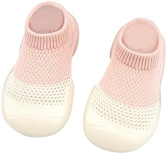 Мешани пешаци чевли чорапи еластични бебиња мрежи бои новороденче прво дете во затворено бебешки чевли новородени летни чевли