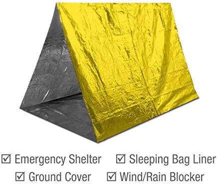 Швајцарски безбедни итнички термички ќебиња - дизајнирани за НАСА, на отворено, пешачење, опстанок, маратони или прва помош