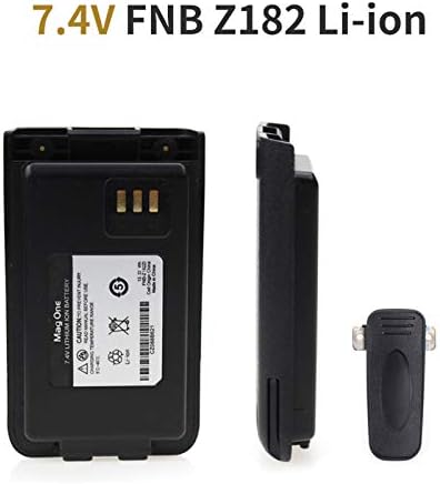 Винејуан 7.4 V 1800mah FNB-Z182ZI Литиум Јонска Батерија За Вертекс VX-D281 Радија Заменете Ја Мрежната Батерија Со Клип За Ремен