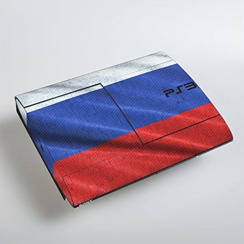 Sony Playstation 3 Суперслим Дизајн Кожата знаме На Русија Налепница Налепница За Playstation 3 Superslim