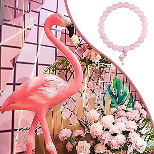 Розова Фламинго Подарок За Жени Девојка Никогаш Не Заборавајте Како Запаливи сте Нараквица Фламинго Љубовник Накит Подарок За Ќерка Сестра