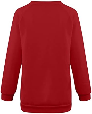 Womenенски женски врвови за пролет 2023 година, дебела џемпер за печатење на џемпери со задебелени дуксери за џемпери