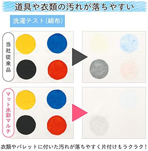 Sakura Craypas MWMP-P50-5P боја, мат акварел мулти, бело, 5 парчиња