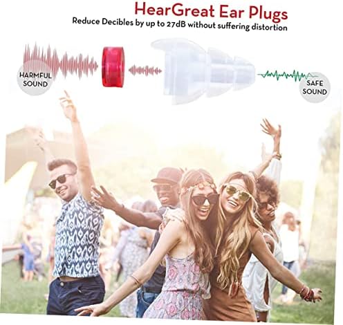 Healvian 3 пара филтрирање на бучава за уши на уши