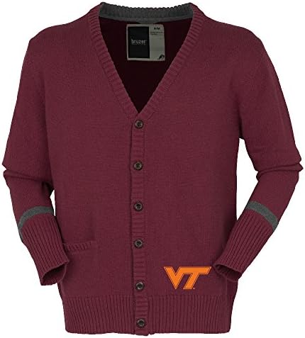 Bruzer NCAA Unisex копче нагоре кардиган