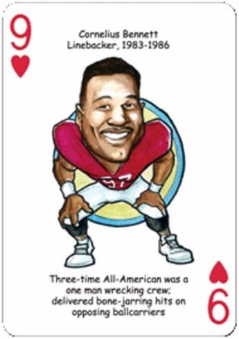 Херој палуби Алабама Фудбалски херои кои играат картички
