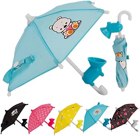 Fncoll Симпатична чадор за телефон за сонце, универзален прилагодлив свинче телефонски телефон, покривка на сенка, моден штанд Сонце со силиконски